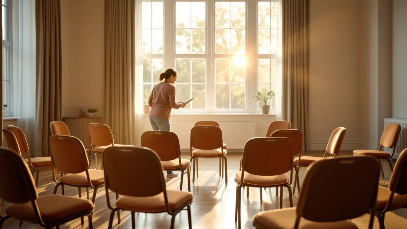 Addiction statistics 2026: a person sitting beside a window in a quiet room