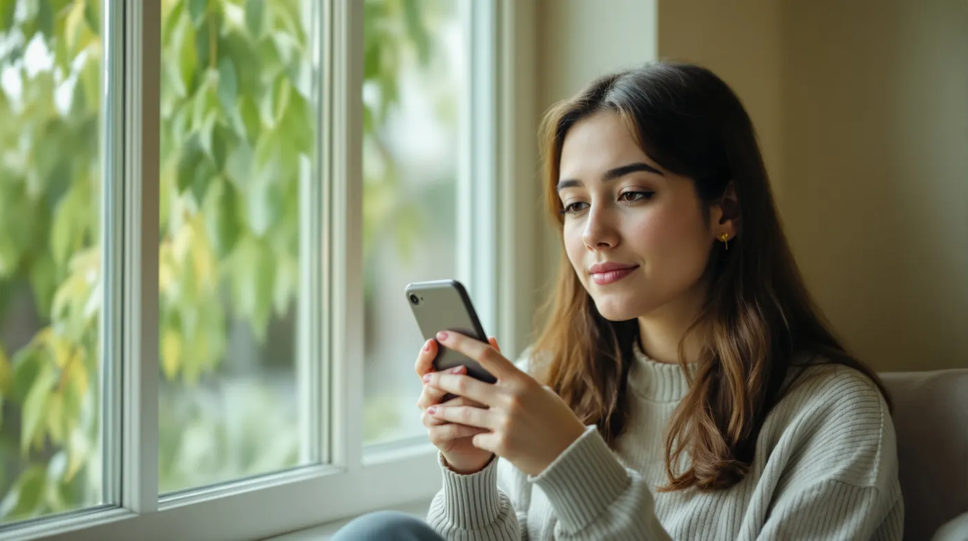 Willow AI well-being companion app on a phone