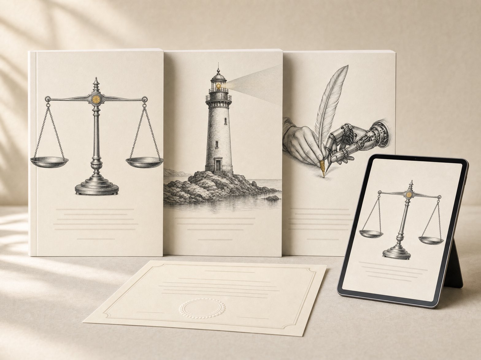 The launch bundle: three course workbooks, tablet edition, and certificate of completion