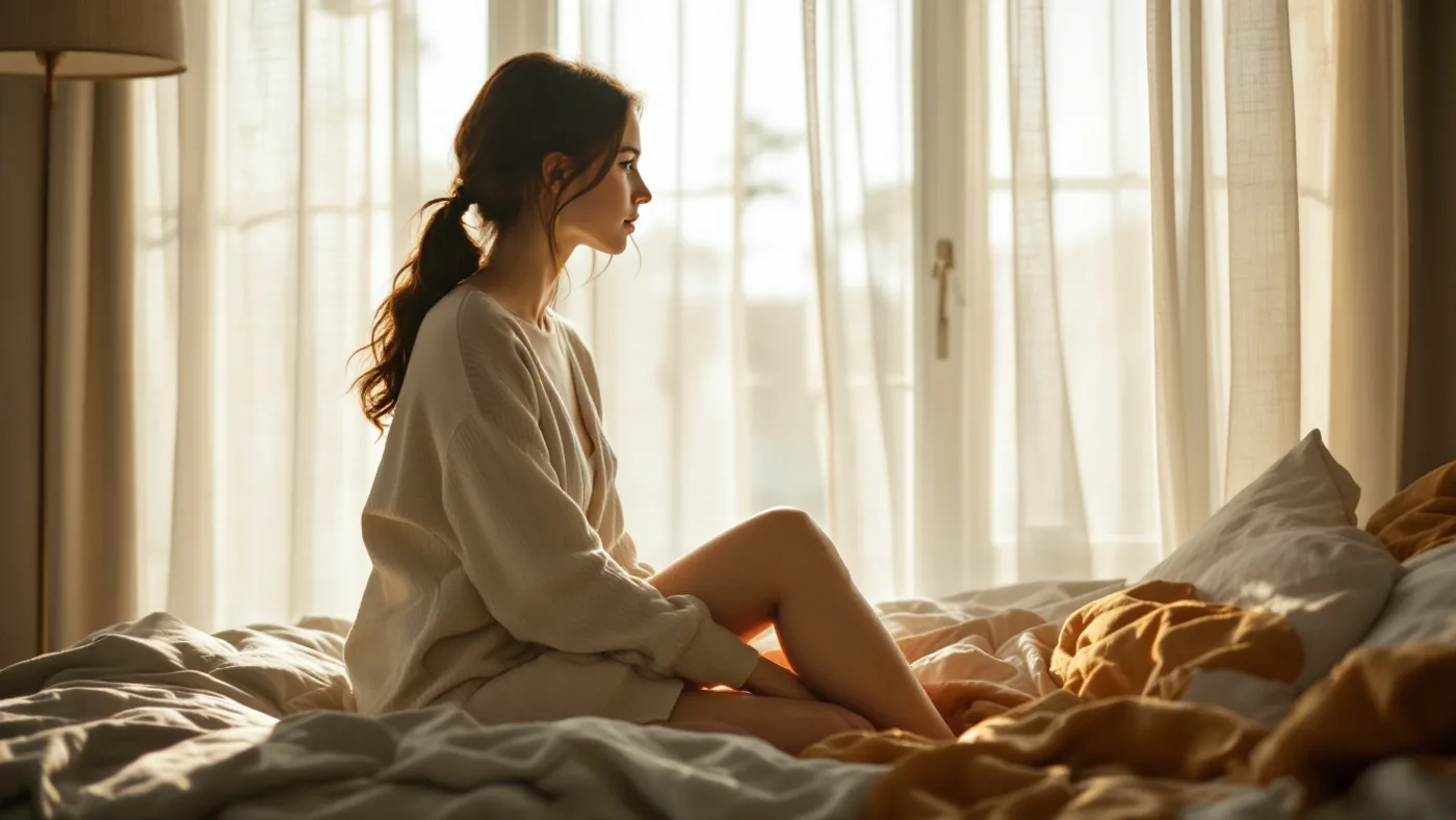 Depression statistics 2026: a person sitting beside a window in soft daylight