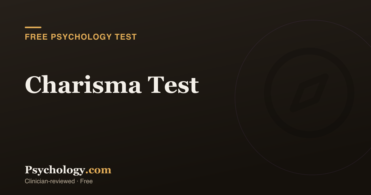 Friendship Testing Questions Charisma Test · Free & Confidential | Psychology.com