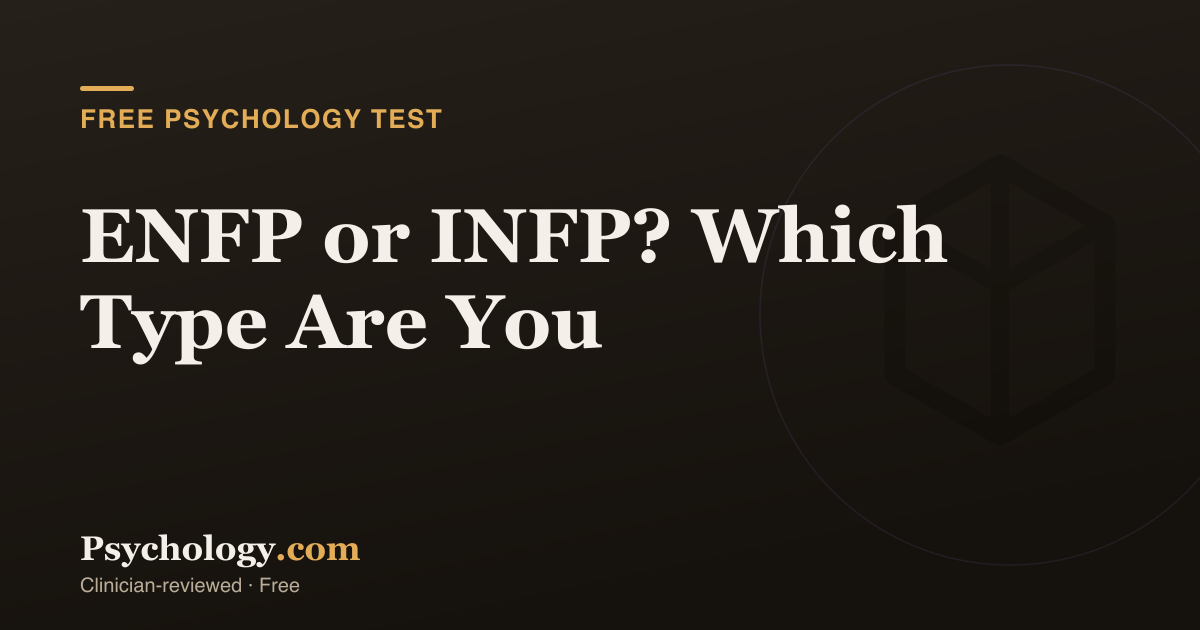 Ocd Rates ENFP or INFP? Which Type Are You? | Psychology.com